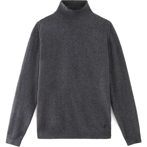 Stylish Turtleneck for Men , male, Sizes: L - Woolrich - Modalova