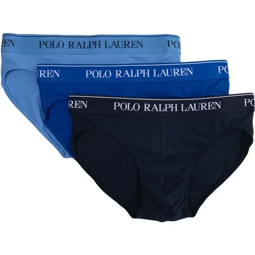 MultiColour Briefs Pack with Logo Tape , male, Sizes: L, XL, M - Polo Ralph Lauren - Modalova