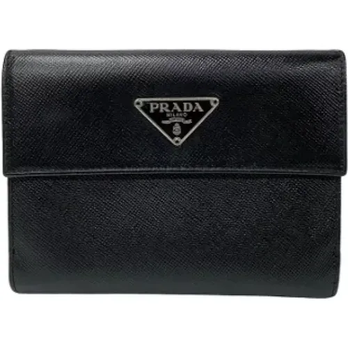 Pre-owned Leather wallets , female, Sizes: ONE SIZE - Prada Vintage - Modalova