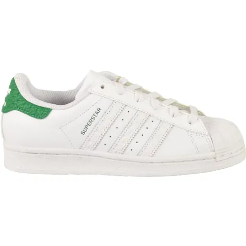 Leder-Sneakers mit Gummisohle - Adidas - Modalova