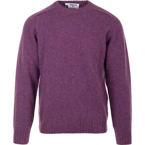 Lila Pullover Gilead Stil , Herren, Größe: M - Sebago - Modalova