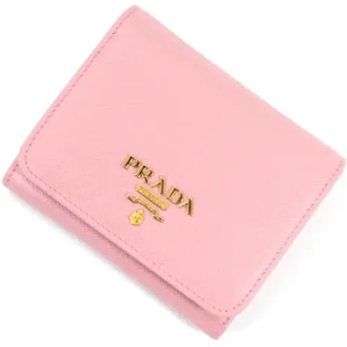 Pre-owned Leather wallets , female, Sizes: ONE SIZE - Prada Vintage - Modalova