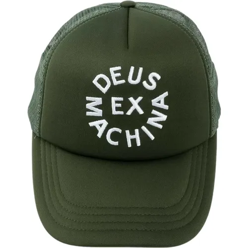 Cirlce Logo Trucker , unisex, Größe: ONE Size - Deus Ex Machina - Modalova