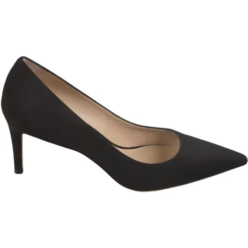 Ebony Heeled Shoe , female, Sizes: 4 1/2 UK - Stuart Weitzman - Modalova