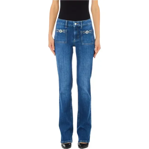 Bootcut Jeans - Array - Large , Damen, Größe: W27 - Liu Jo - Modalova