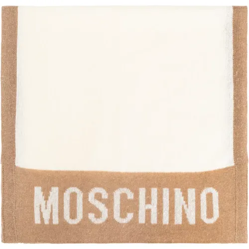 Schal mit Logo Moschino - Moschino - Modalova