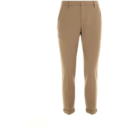 Slim-Fit Trousers , male, Sizes: W36 - Dondup - Modalova