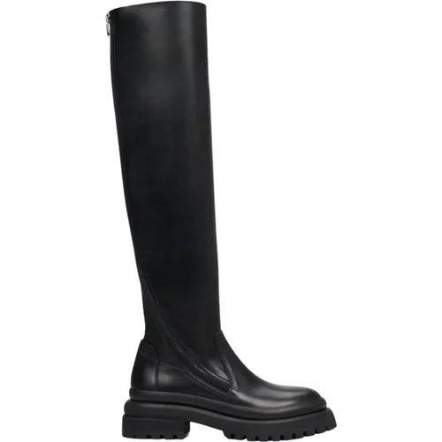 Women`s Knee High Boots made of Genuine Leather Er00112011 , female, Sizes: 3 UK, 4 UK - Estro - Modalova