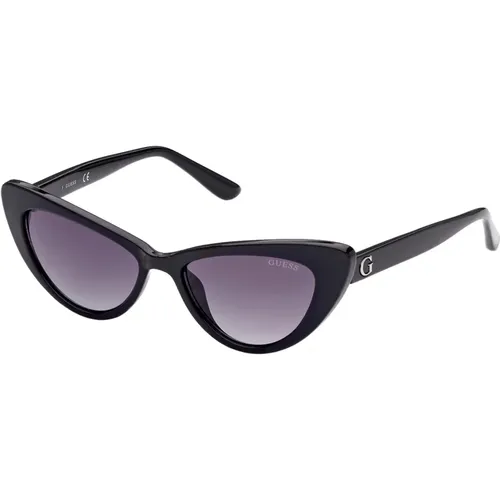 Junior Sunglasses in Shiny /Grey Shaded , unisex, Sizes: 49 MM - Guess - Modalova