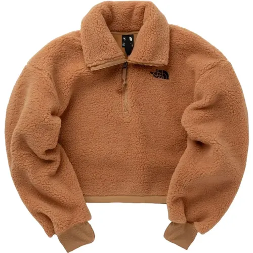 Gemütlicher High Pile Fleece Pullover , Damen, Größe: XS - The North Face - Modalova