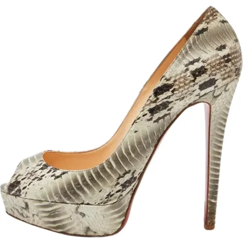 Pre-owned Stoff heels , Damen, Größe: 40 EU - Christian Louboutin Pre-owned - Modalova