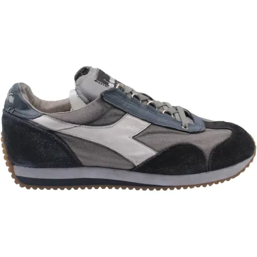 Stone Wash Sneakers for Men , male, Sizes: 10 UK - Diadora - Modalova