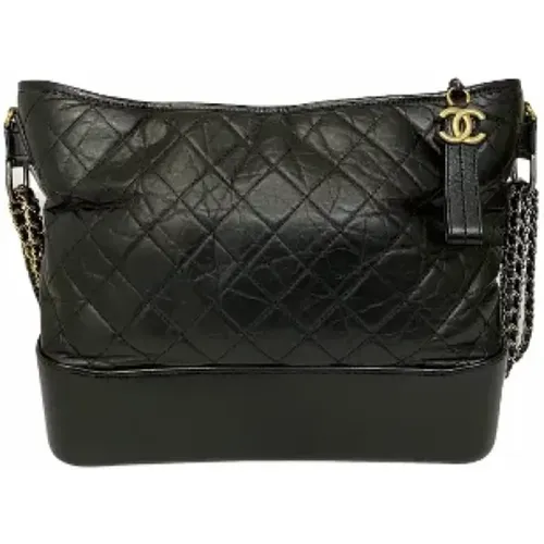 XL Leather Chanel Shoulder Bag , female, Sizes: ONE SIZE - Chanel Vintage - Modalova