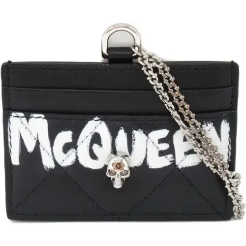 Pre-owned Leder Portemonnaies , Damen, Größe: ONE Size - Alexander McQueen Pre-owned - Modalova