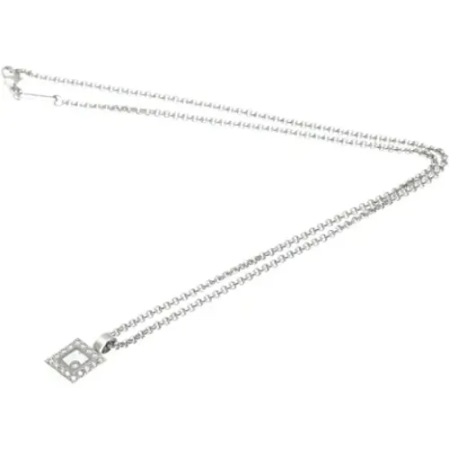 Pre-owned White Gold necklaces , female, Sizes: ONE SIZE - Chopard Pre-owned - Modalova