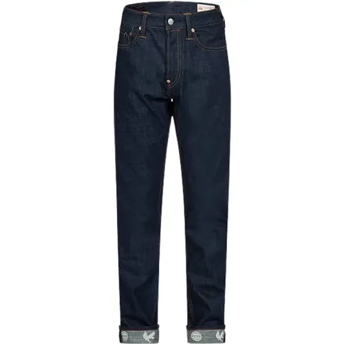 Slim-fit Jeans , male, Sizes: W36, W32, W33, W34, W30 - Evisu - Modalova