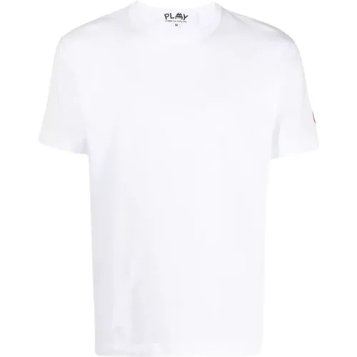 T-Shirt , male, Sizes: S - Comme des Garçons Play - Modalova