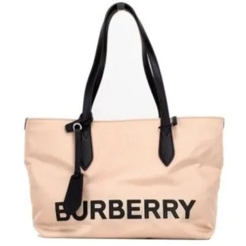 Rose Logo Branded Tote Handbag , female, Sizes: ONE SIZE - Burberry - Modalova