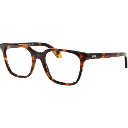 Stylish Optical Style 38 Glasses , unisex, Sizes: 54 MM - Off White - Modalova