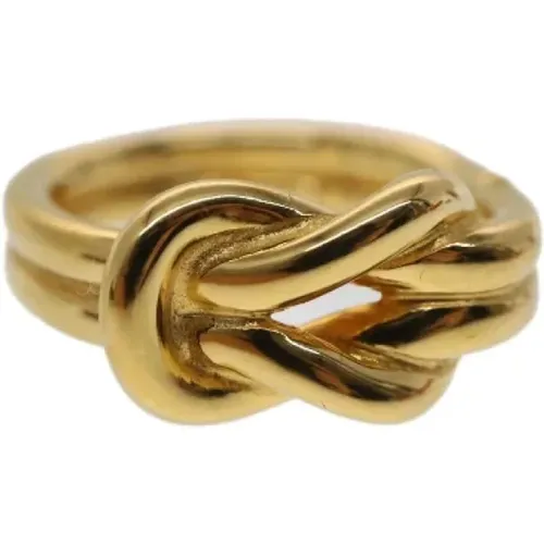 Pre-owned Metal rings , female, Sizes: ONE SIZE - Hermès Vintage - Modalova