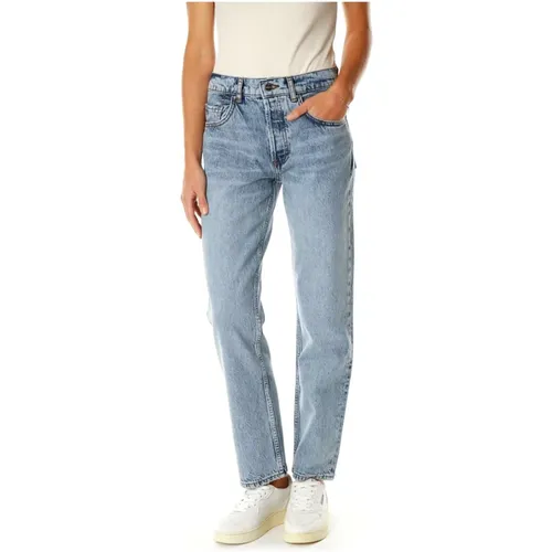 High Waist Straight Fit Jeans , Damen, Größe: W28 - Anine Bing - Modalova