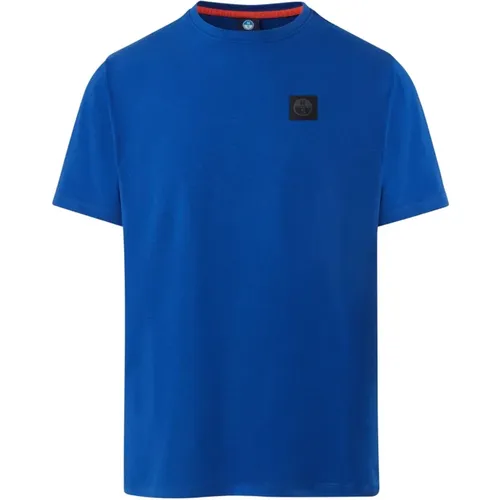 Kurzarm T-Shirt für Männer , Herren, Größe: S - North Sails - Modalova