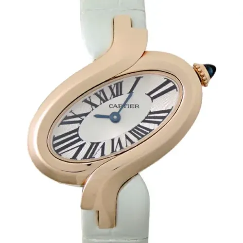 Pre-owned Leather watches , female, Sizes: ONE SIZE - Cartier Vintage - Modalova