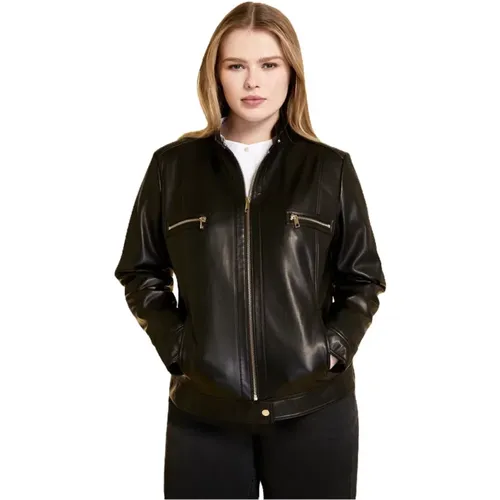 Bikerjacke , Damen, Größe: 3XL - Marina Rinaldi - Modalova