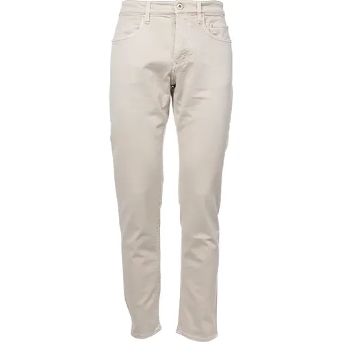Cotton 5 Pocket Jeans , male, Sizes: W35 - Siviglia - Modalova