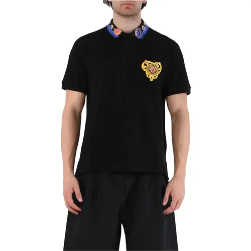 Polo Shirts , male, Sizes: 2XL, S, XL, L, M - Versace Jeans Couture - Modalova