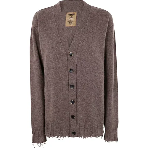 Kaffee Oversized Cardigan UMA WANG - UMA WANG - Modalova