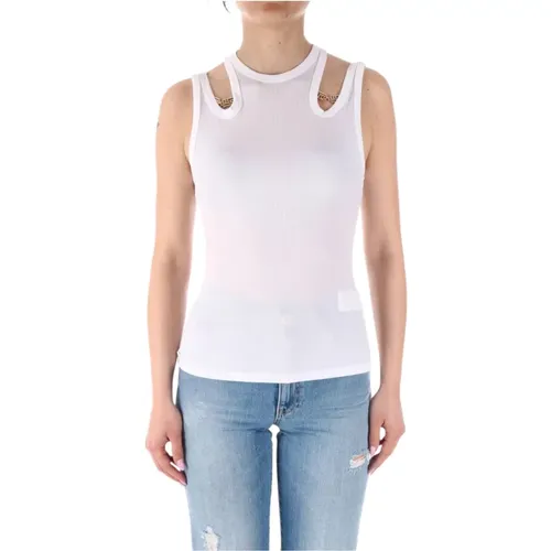 Sleeveless Top in Trendy Style , female, Sizes: M, L, S - Gaëlle Paris - Modalova