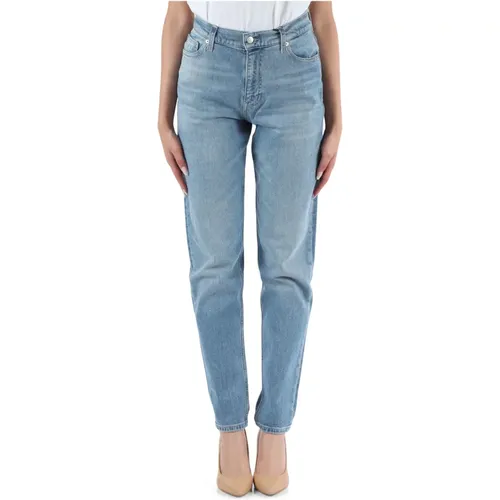 Mom Fit Jeans mit Fünf Taschen - Calvin Klein Jeans - Modalova