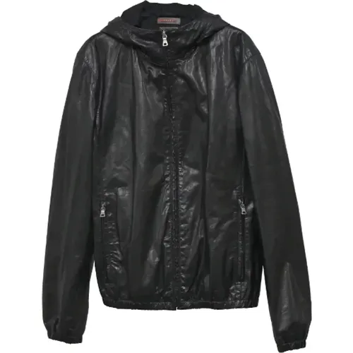 Pre-owned Leather outerwear , male, Sizes: M - Prada Vintage - Modalova