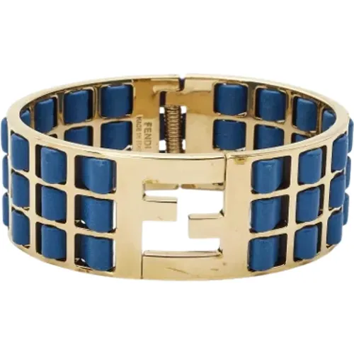 Pre-owned Leather rings , female, Sizes: ONE SIZE - Fendi Vintage - Modalova