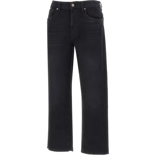 Heritage Denim Straight Leg Jeans , female, Sizes: W27, W28, W30 - 7 For All Mankind - Modalova