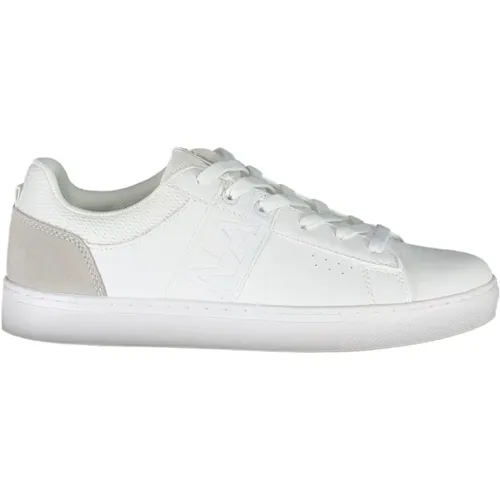 Polyester Sneaker - Weiß , Damen, Größe: 39 EU - Napapijri - Modalova