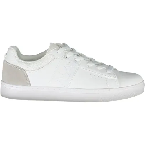 Polyester Sneaker - Weiß , Damen, Größe: 42 EU - Napapijri - Modalova