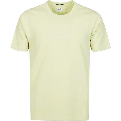 Jersey Resist Dyed Logo T-Shirt , male, Sizes: M, L, S - C.P. Company - Modalova