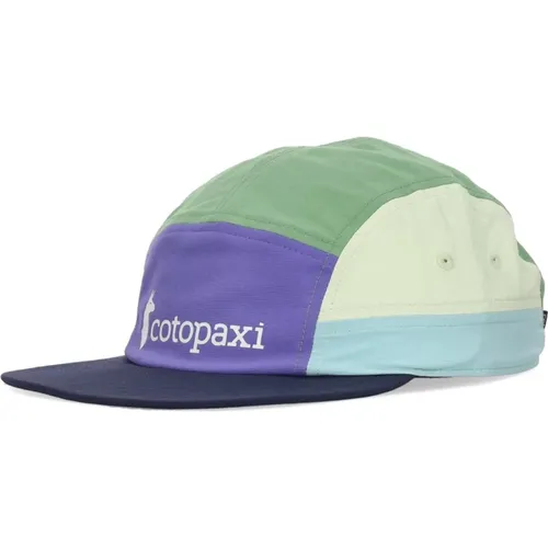 Flat Visor 5-Panel Hat Amethyst Maritime , male, Sizes: ONE SIZE - Cotopaxi - Modalova