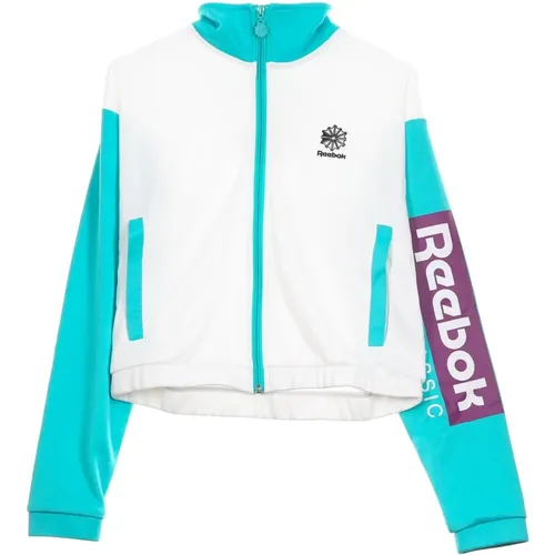 Weiße Track Jacket für Frauen - Reebok - Modalova