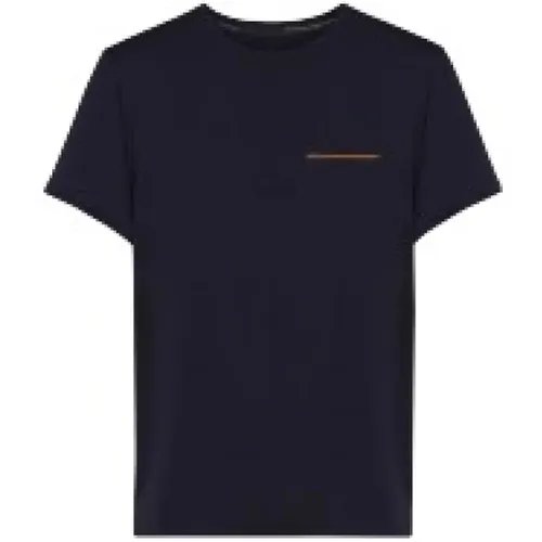 Black Oxford Pocket T-Shirt , male, Sizes: XL, 2XL - RRD - Modalova