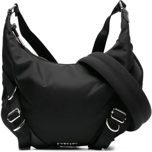 Logo Buckle Strap Crossbody Bag , male, Sizes: ONE SIZE - Givenchy - Modalova