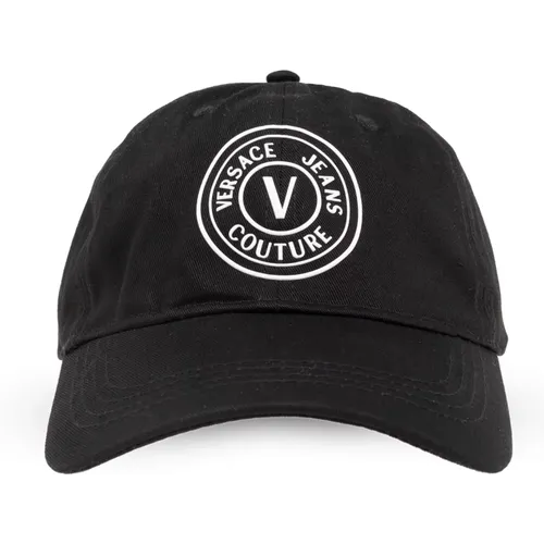 Baseballkappe mit Logo - Versace Jeans Couture - Modalova