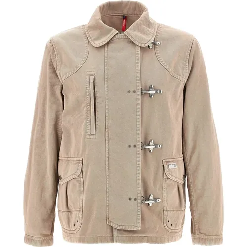 Archive Cotton Jacket , male, Sizes: M - Fay - Modalova