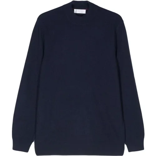 Marina Lupetto Sweater , male, Sizes: M, L - BRUNELLO CUCINELLI - Modalova