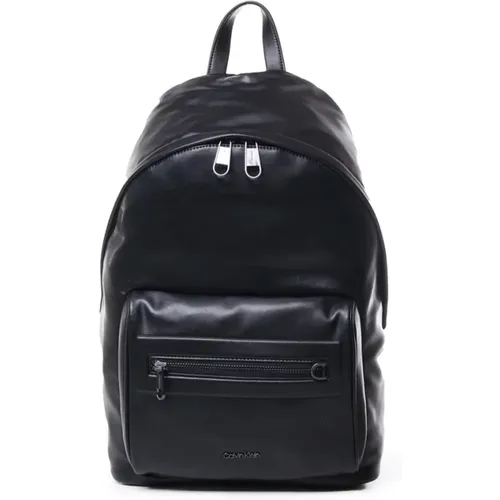 Schwarze Baumwoll Elastan Taschen,Schwarze Taschen mit Tragegriff und verstellbaren Gurten - Calvin Klein - Modalova