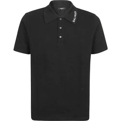 Men's Clothing T-Shirts & Polos Ss24 , male, Sizes: M - Balmain - Modalova