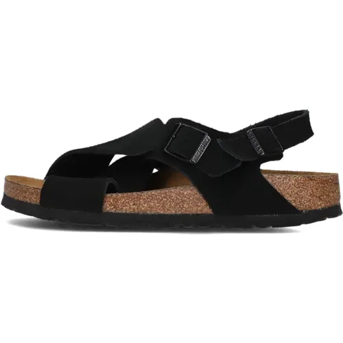 Schwarze Tulum Sandalen , Damen, Größe: 36 EU - Birkenstock - Modalova