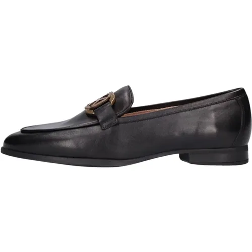 Schwarze Loafers für Damen , Damen, Größe: 39 EU - Unisa - Modalova